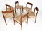 Model 71 Dining Chairs in Teak and Papercord by Niels Otto (N. O.) Møller for J.L. Møllers, Denmark, 1960s, Set of 6, Image 6