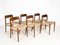 Model 71 Dining Chairs in Teak and Papercord by Niels Otto (N. O.) Møller for J.L. Møllers, Denmark, 1960s, Set of 6, Image 4