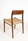 Modell 71 Esszimmerstühle aus Teak & Papierkordel von Niels Otto (NO) Møller für JL Møllers, Denmark, 1960er, 6er Set 13