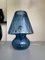 Blaues Murano Glas mit Ballotton Lampe von Simoeng 2