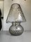 Rauchglas Tischlampe aus Muranoglas mit Ballotton Lampe von Simoeng 7