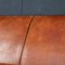 20th Century Dutch 2-Seater Sheepskin Leather Sofa 21