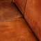 20th Century Dutch 2-Seater Sheepskin Leather Sofa 24