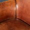 20th Century Dutch 2-Seater Sheepskin Leather Sofa 30