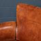 20th Century Dutch 2-Seater Sheepskin Leather Sofa 31