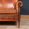 20th Century Dutch 2-Seater Sheepskin Leather Sofa 13