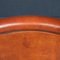 20th Century Dutch Sheepskin Leather Wingback Chairs, Set of 2 20