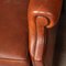 20th Century Dutch Sheepskin Leather Wingback Chairs, Set of 2 12