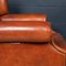 20th Century Dutch Sheepskin Leather Wingback Chairs, Set of 2 17