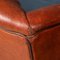 20th Century Dutch Sheepskin Leather Wingback Chairs, Set of 2 19