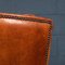 20th Century Dutch Sheepskin Leather Wingback Chairs, Set of 2 36