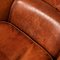 20th Century Dutch Sheepskin Leather Wingback Chairs, Set of 2 33