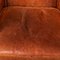 20th Century Dutch Sheepskin Leather Wingback Chairs, Set of 2 12