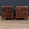 20th Century Dutch Leather Club Chairs, Set of 2, Image 5