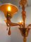 Lámpara de araña de vidrio naranja translúcido de Simoeng, Imagen 4