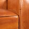 20th Century Dutch Leather Club Chairs, Set of 2 20