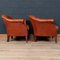 20th Century Dutch Leather Club Chairs, Set of 2 6