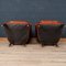 20th Century Dutch Leather Club Chairs, Set of 2, Image 8
