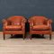 20th Century Dutch Leather Club Chairs, Set of 2, Image 3