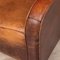 20th Century Dutch Leather Club Chairs, Set of 2 20