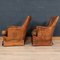20th Century Dutch Leather Club Chair, Set of 2, Image 4