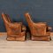 20th Century Dutch Leather Club Chair, Set of 2, Image 6