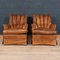 20th Century Dutch Leather Club Chair, Set of 2, Image 3