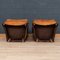 20th Century Dutch Leather Club Chair, Set of 2, Image 8