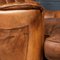 20th Century Dutch Leather Club Chair, Set of 2, Image 20