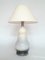 Lámpara de mesa española de porcelana de Lladró, años 70, Imagen 1