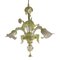 Floral Green Leaves and Milky Calle Chandelier from Simoeng 1