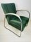 Dutch Tubular Steel and Corduroy Chair, 1940s-1950s 3