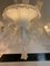 Milky and Gold Murano Glass Chandelier with Flowers and Leaves from Simoeng 5