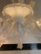 Milky and Gold Murano Glass Chandelier with Flowers and Leaves from Simoeng, Image 5
