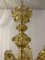 Amber Murano Glass Chandelier with Flowers and Leaves from Simoeng, Image 9