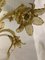 Lustre en Verre de Murano Ambré avec Fleurs et Feuilles de Simoeng 7