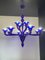 Blue Murano Glass Chandelier from Simoeng 12