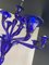 Lámpara de araña de cristal de Murano azul de Simoeng, Imagen 10