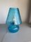 Light-Blue Murano Style Glass with Ballotton Lamp from Simoeng 5