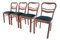 Art Deco Dining Chairs, Poland, 1940s, Set of 4, Image 6