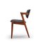 Model 42 Z Chairs by Kai Kristiansen for Slagelse Furniture Works, 1960s, Set of 4 10