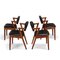 Model 42 Z Chairs by Kai Kristiansen for Slagelse Furniture Works, 1960s, Set of 4 11
