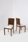 Art Deco Walnut and Cotton Chairs, 1920s, Set of 2, Image 1