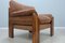 Walnut Armchairs from Mobil Girgi, 1970s, Set of 2 7