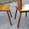 Modernist Oak Chairs, France, Set of 2 6