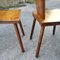 Modernist Oak Chairs, France, Set of 2, Image 6