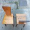 Modernist Oak Chairs, France, Set of 2, Image 9