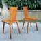 Modernist Oak Chairs, France, Set of 2, Image 7