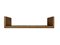 Danish Teak Wall Shelf, 1960s-1970s, Image 1