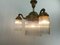 Lámpara de araña vienesa de 3 brazos con varillas de vidrio, Imagen 7